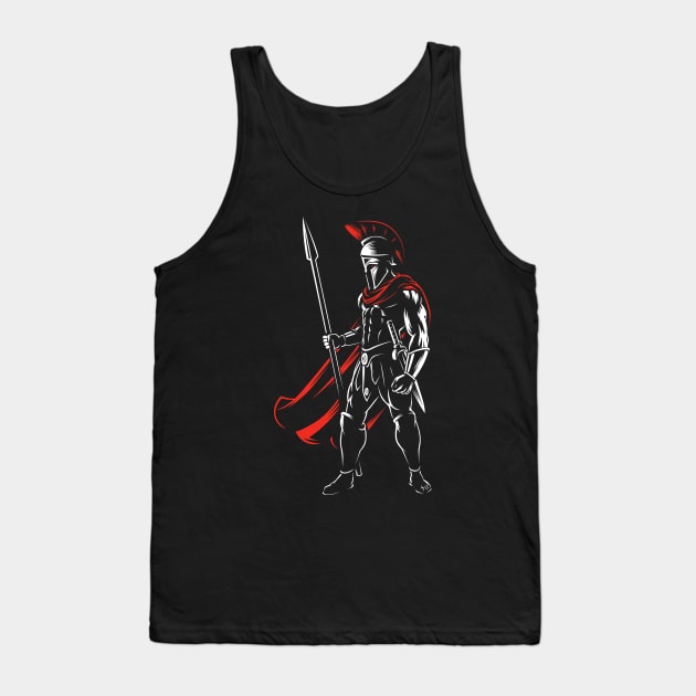 Spartan 300 Tank Top by albertocubatas